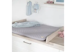 Wickelauflage Soft, Style, silbergrau von roba in Grau, Silber – Produktfoto 2 von 3