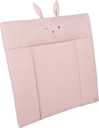 Wickelauflage Style, Soft, mauve, mit aufgesticktem Gesicht von roba in Rosa – Produktfoto 2 von 5