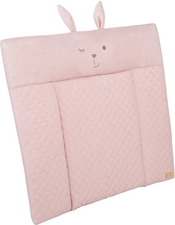 Wickelauflage Style, Soft, mauve, mit aufgesticktem Gesicht von roba in Rosa – Produktfoto 2 von 5
