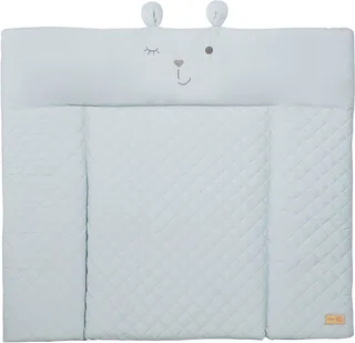 Wickelauflage Style, Soft, sky, mit aufgesticktem Gesicht by roba in Blue – product photo 1 of 5