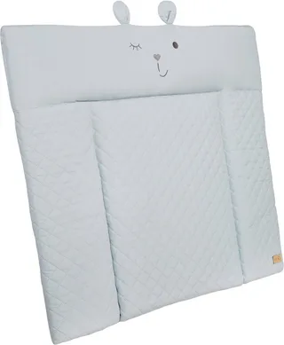 Wickelauflage Style, Soft, sky, mit aufgesticktem Gesicht by roba in Blue – product photo 2 of 5