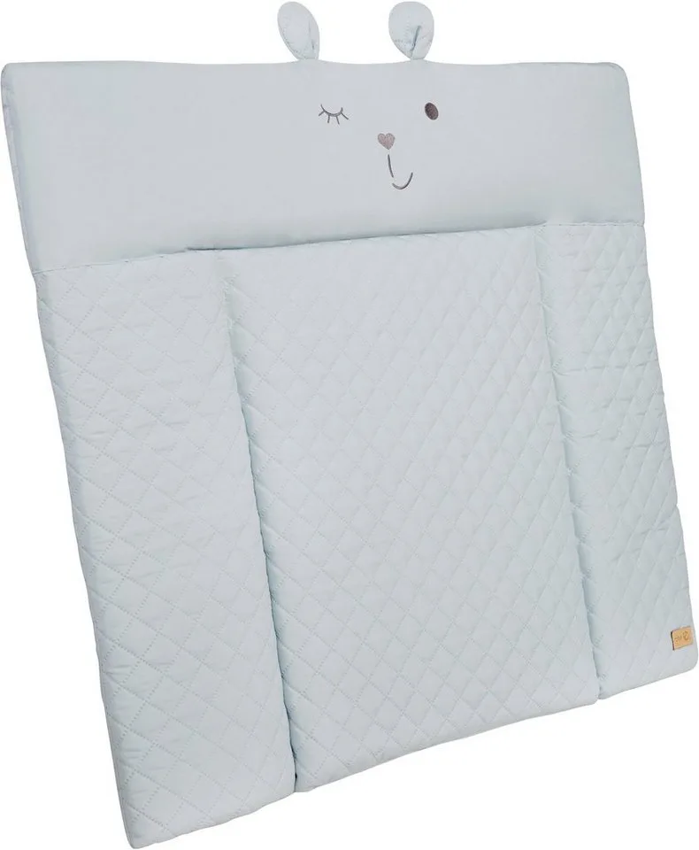 Wickelauflage Style, Soft, sky, mit aufgesticktem Gesicht by roba in Blue – product photo 2 of 5