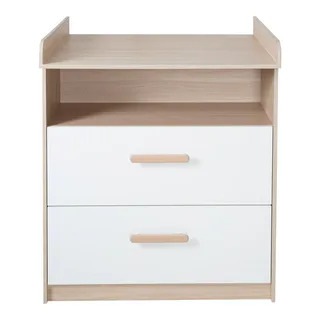 Wickelkommode Cabane by roba in White, Natural, 88 × 97,5 mm – product photo 1 of 3