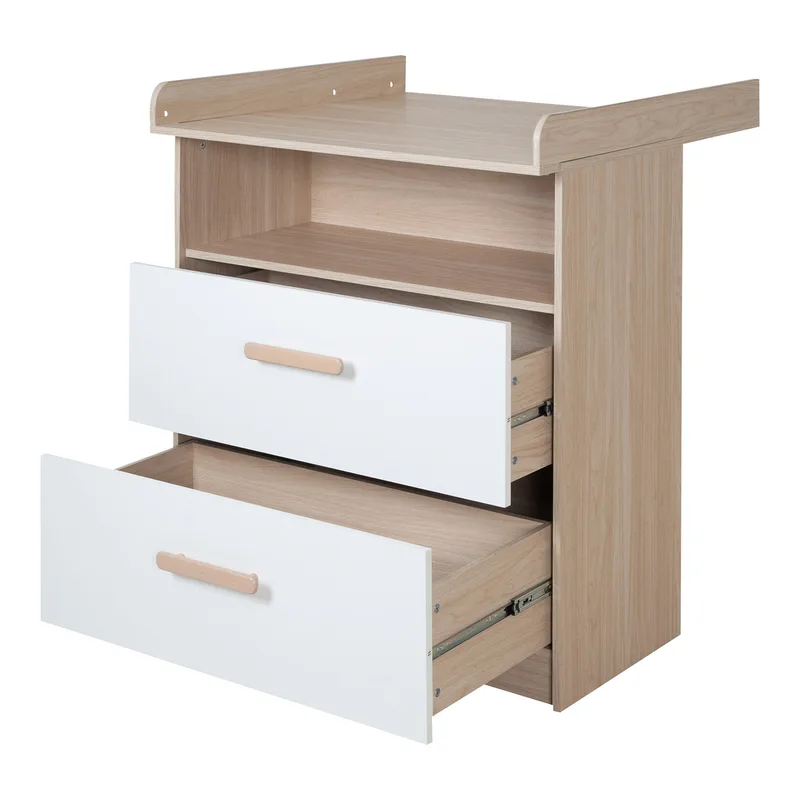 Wickelkommode Cabane by roba in White, Natural, 88 × 97,5 mm – product photo 3 of 3