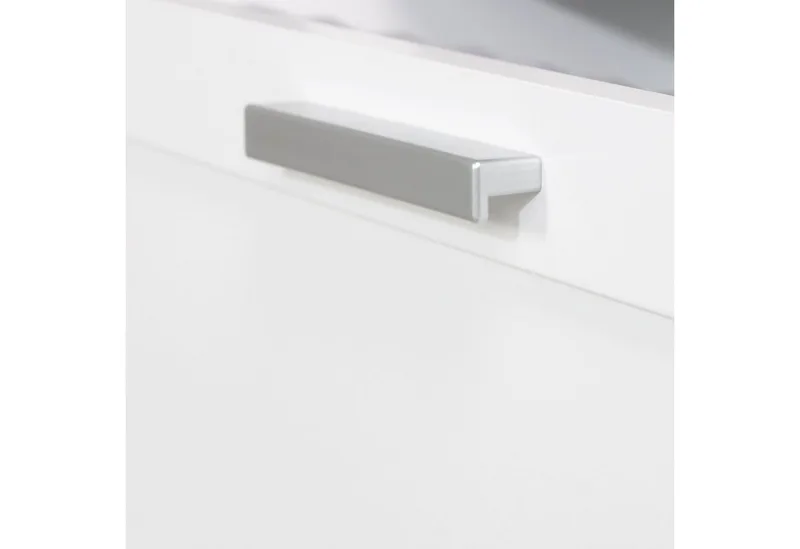 Wickelkommode Hamburg, mit Ansatz, 2 Türen & Boxen, Wandbefestigung by roba in White – product photo 5 of 5