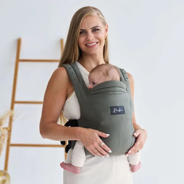 Premium Elite draagzak - Design buikdrager en rugdrager - Comfortabel en ergonomisch baby spullen - Babydrager vanaf Geboorte - Ook voor Peuter - Biologisch katoen