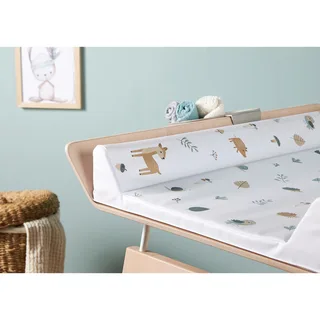 Aankleedkussen Bosdieren 50x70 cm van Rotho Babydesign in Wit – productfoto 3 van 3