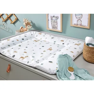Aankleedkussen Bosdieren 85x72 cm de Rotho Babydesign en Blanc – photo produit 3 sur 3