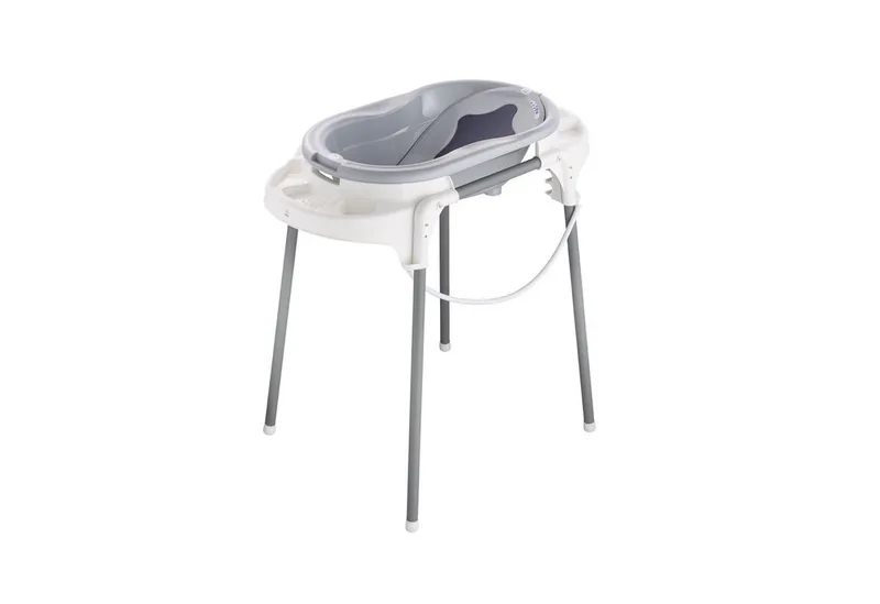 Babybadewanne Babybadewanne mit Ständer aus robustem Stahl de Rotho Babydesign en Gris – photo produit 1 sur 5