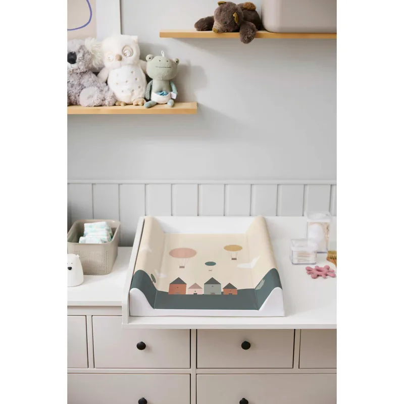 Keilwickelauflage 50x70 cm fra Rotho Babydesign i Beige, 70,9 × 48,5 × 10,2 mm – produktbillede