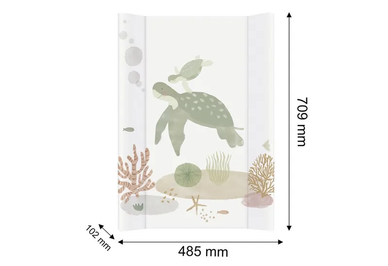 Wickelauflage, Die Wickelauflage entspricht der Standard-Zertifizierung Standard 100 von Rotho Babydesign in Grün – Produktfoto 4 von 5