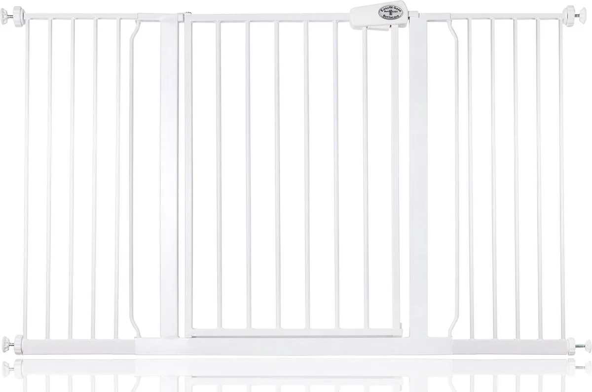 Bettacare Easy Fit Veiligheidshek, Traphekje, 139.8cm - 147.8cm, Wit van Safetots in Wit – productfoto