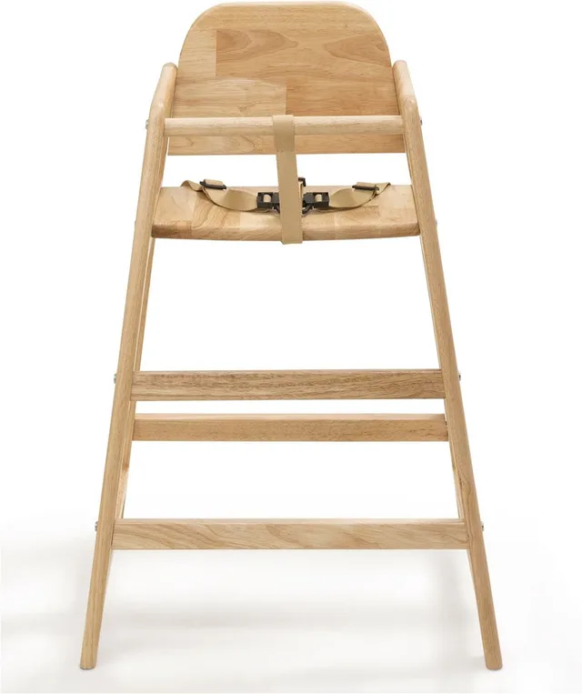 Eenvoudig Stapelbare Houten Kinderstoel, Naturel