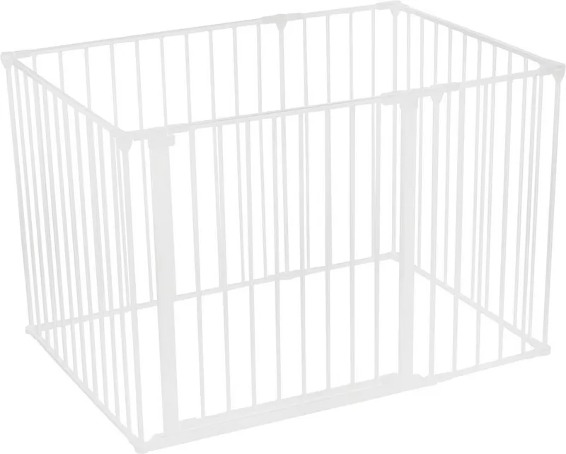 Grondbox, 72cm x 105cm, Wit, 70cm Hoog, Baby Speelpen de Safetots en Blanc – photo produit
