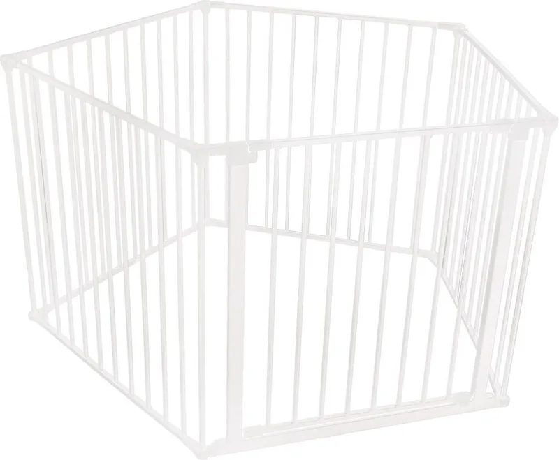 Grondbox, Pentagon, Wit, 70cm Hoog, Baby Speelpen de Safetots en Blanc – photo produit