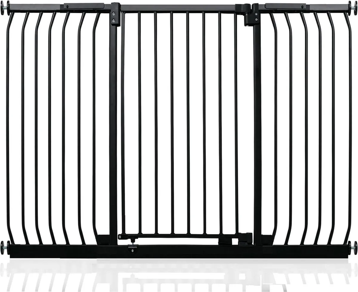 Hoog Klemhek Elite, 143cm - 152cm, Mat Zwart, Hoog 96.8cm de Safetots en Noir – photo produit