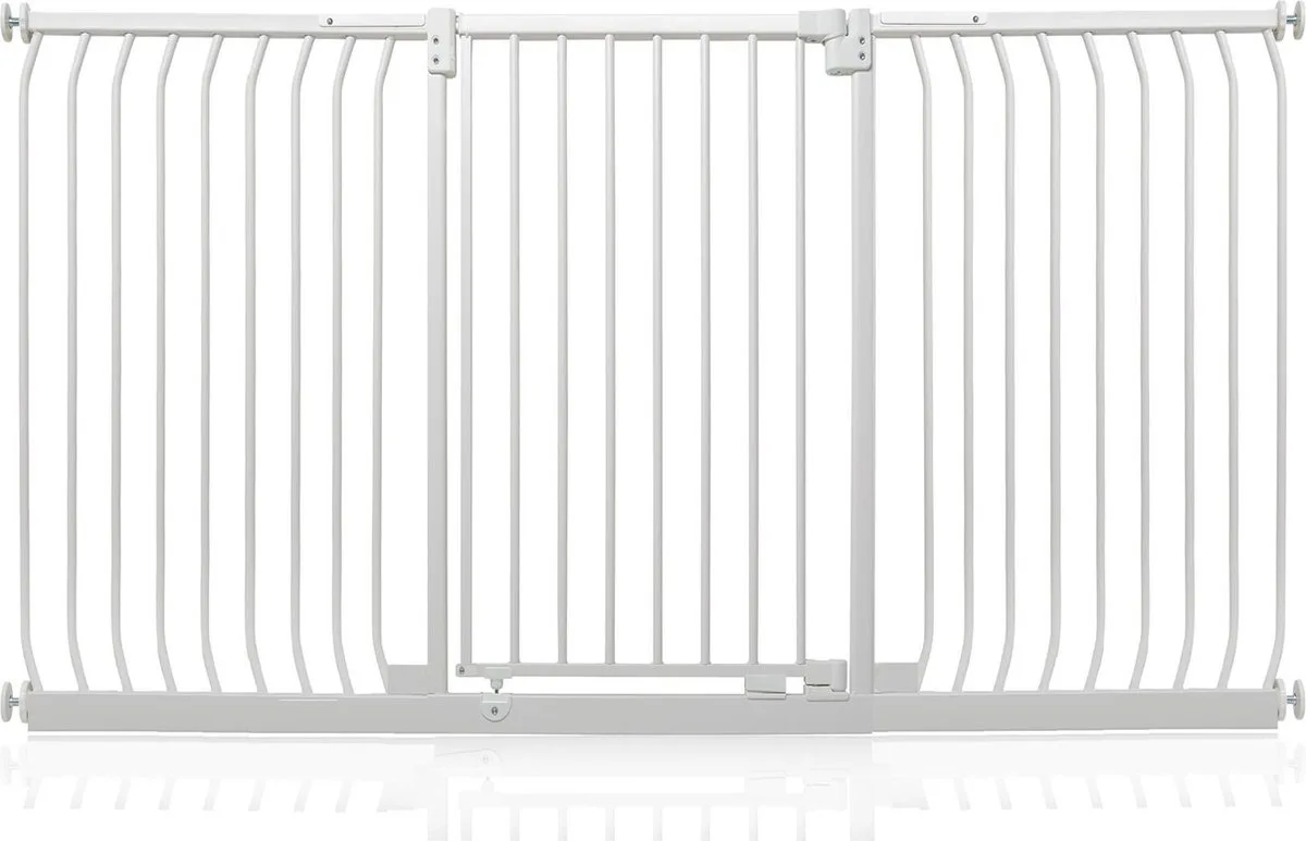 Hoog Klemhek Elite, 197cm - 206cm, Mat Wit, Hoog 96.8cm van Safetots in Wit – productfoto