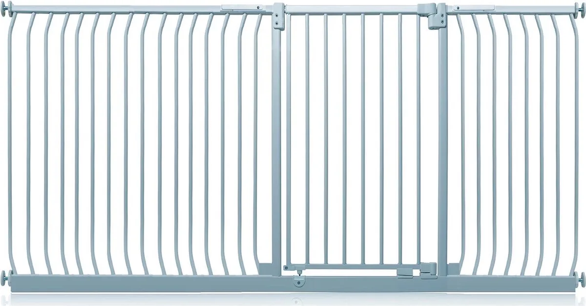 Hoog Klemhek Elite, 234cm - 243cm, Mat Grijs, Hoog 96.8cm de Safetots en Gris – photo produit