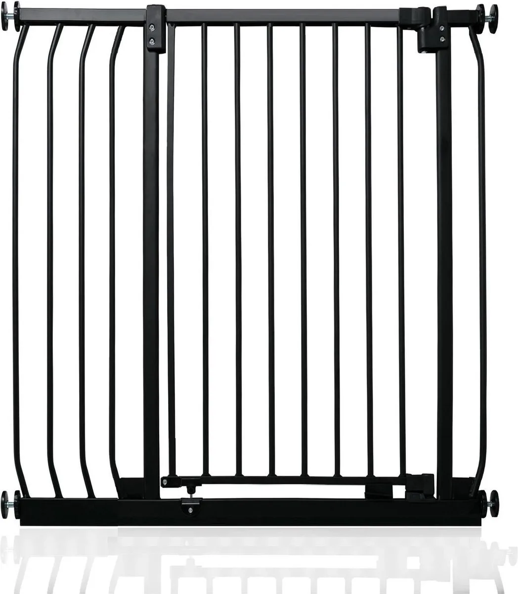 Hoog Klemhek Elite, 89cm - 98cm, Mat Zwart, Hoog 96.8cm by Safetots in Black – product photo