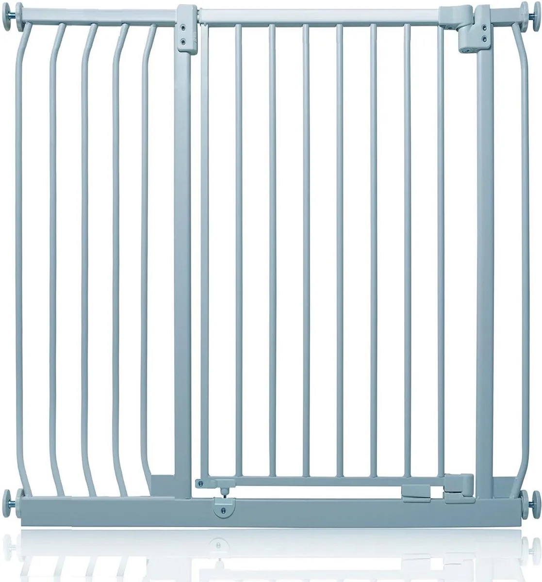 Hoog Klemhek Elite, 98cm - 107cm, Mat Grijs, Hoog 96.8cm van Safetots in Grijs – productfoto