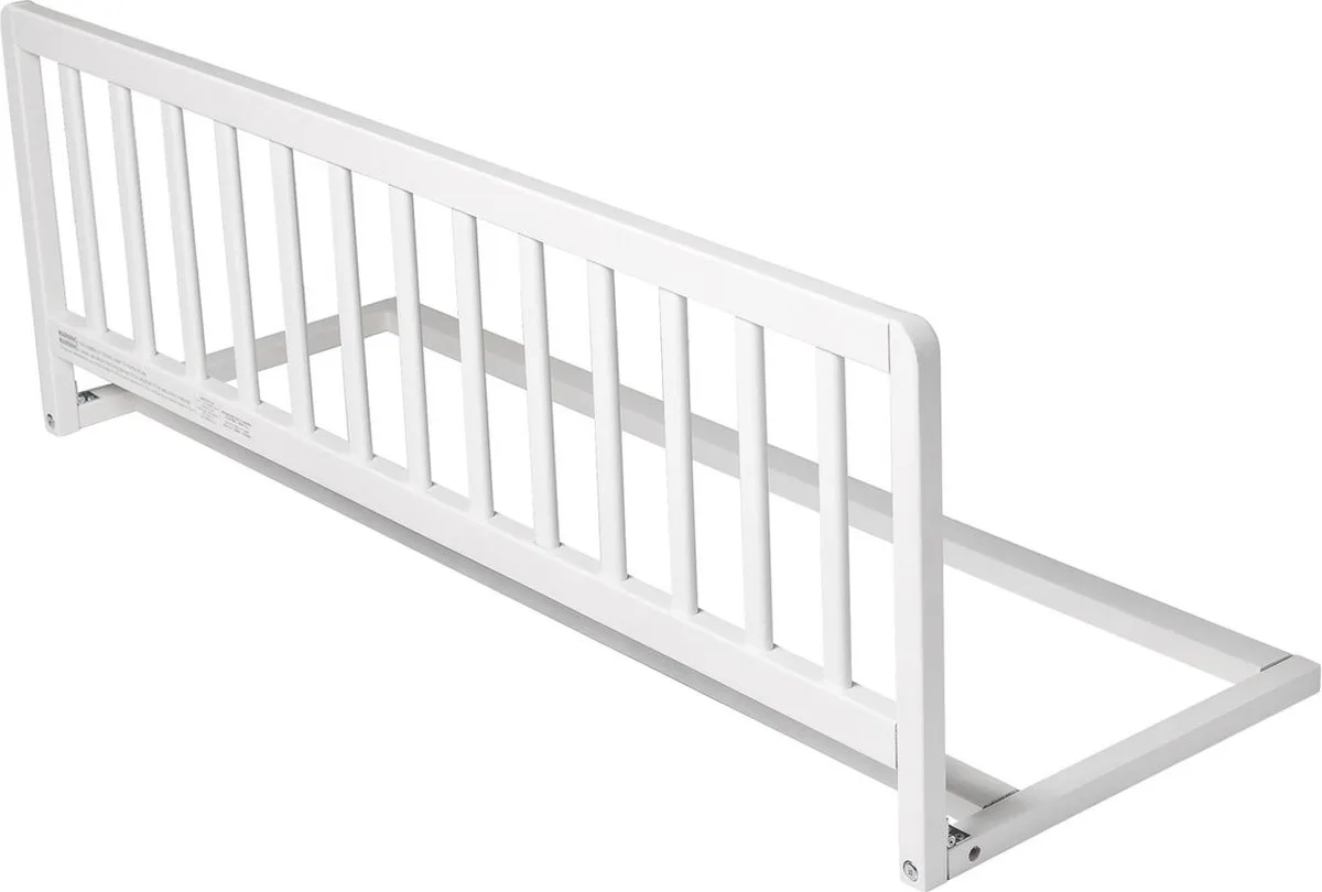 Houten Bedhekje, Wit, 38cm Hoog x 110cm Breed van Safetots in Wit – productfoto