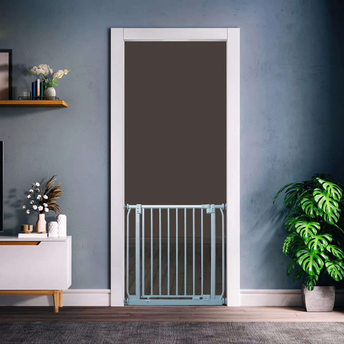 Klemhek Elite, Veiligheidshekje, 107cm - 116cm, Mat Grijs van Safetots in Grijs – productfoto