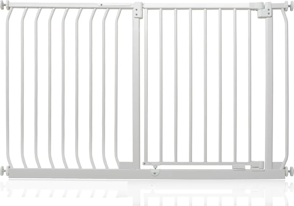 Klemhek Elite, Veiligheidshekje, 134cm - 143cm, Mat Wit van Safetots in Wit – productfoto