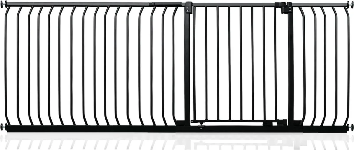 Klemhek Elite, Veiligheidshekje, 198cm - 207cm, Mat Zwart by Safetots in Black – product photo