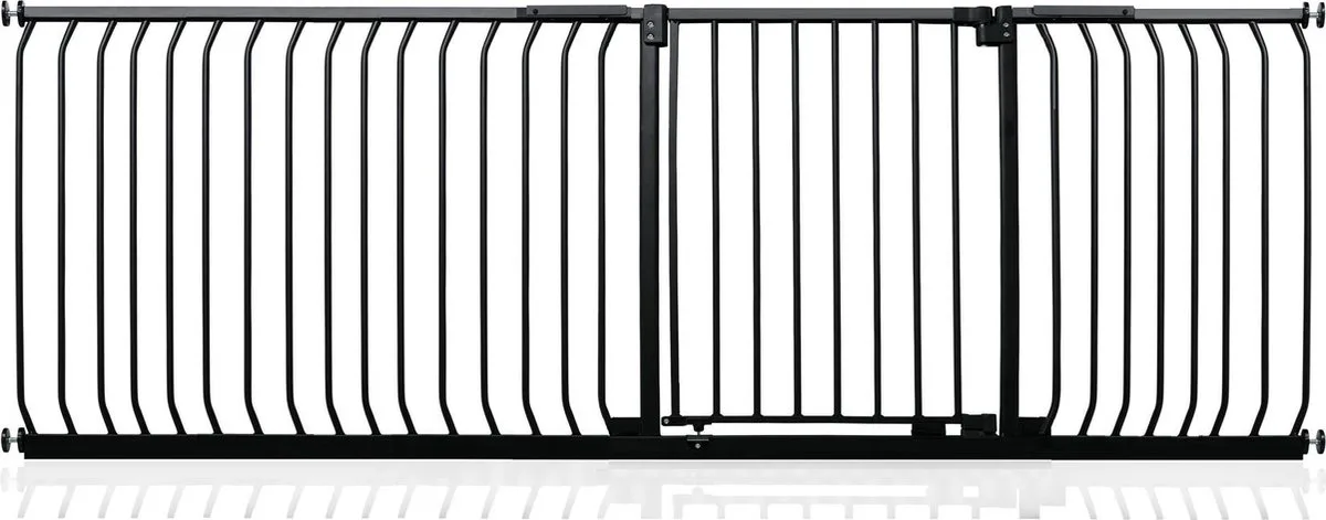 Klemhek Elite, Veiligheidshekje, 216cm - 225cm, Mat Zwart van Safetots in Zwart – productfoto