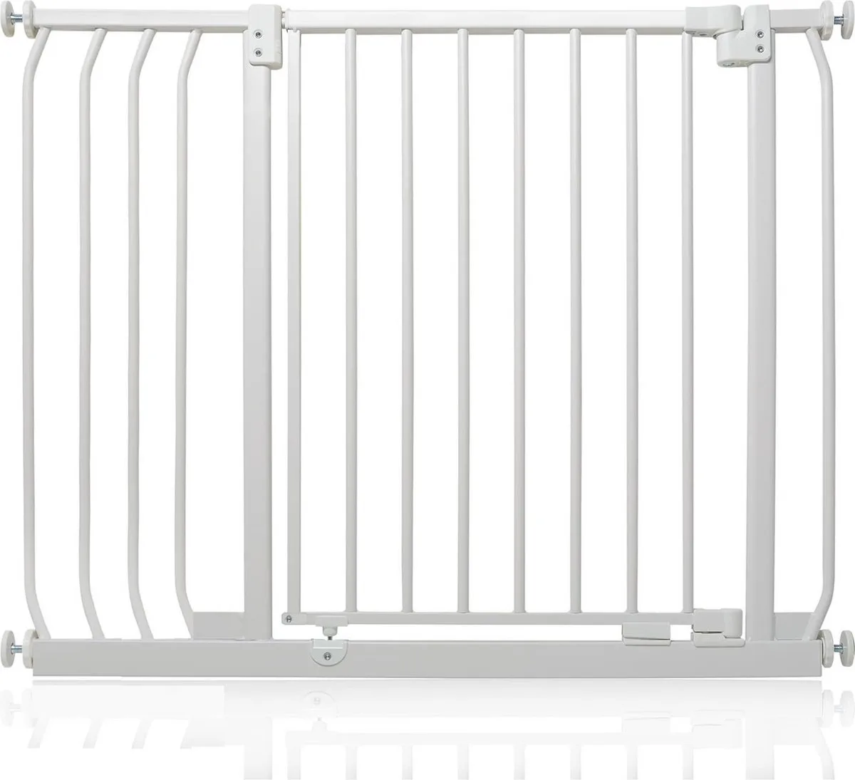 Klemhek Elite, Veiligheidshekje, 89cm - 98cm, Mat Wit by Safetots in White – product photo