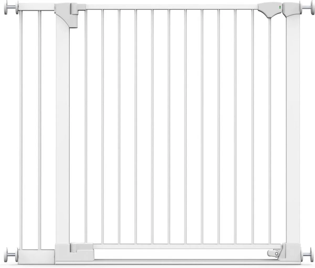 Klemhek Laagdrempelig Baby, Wit, 110cm - 117cm, Traphekje by Safetots in White – product photo