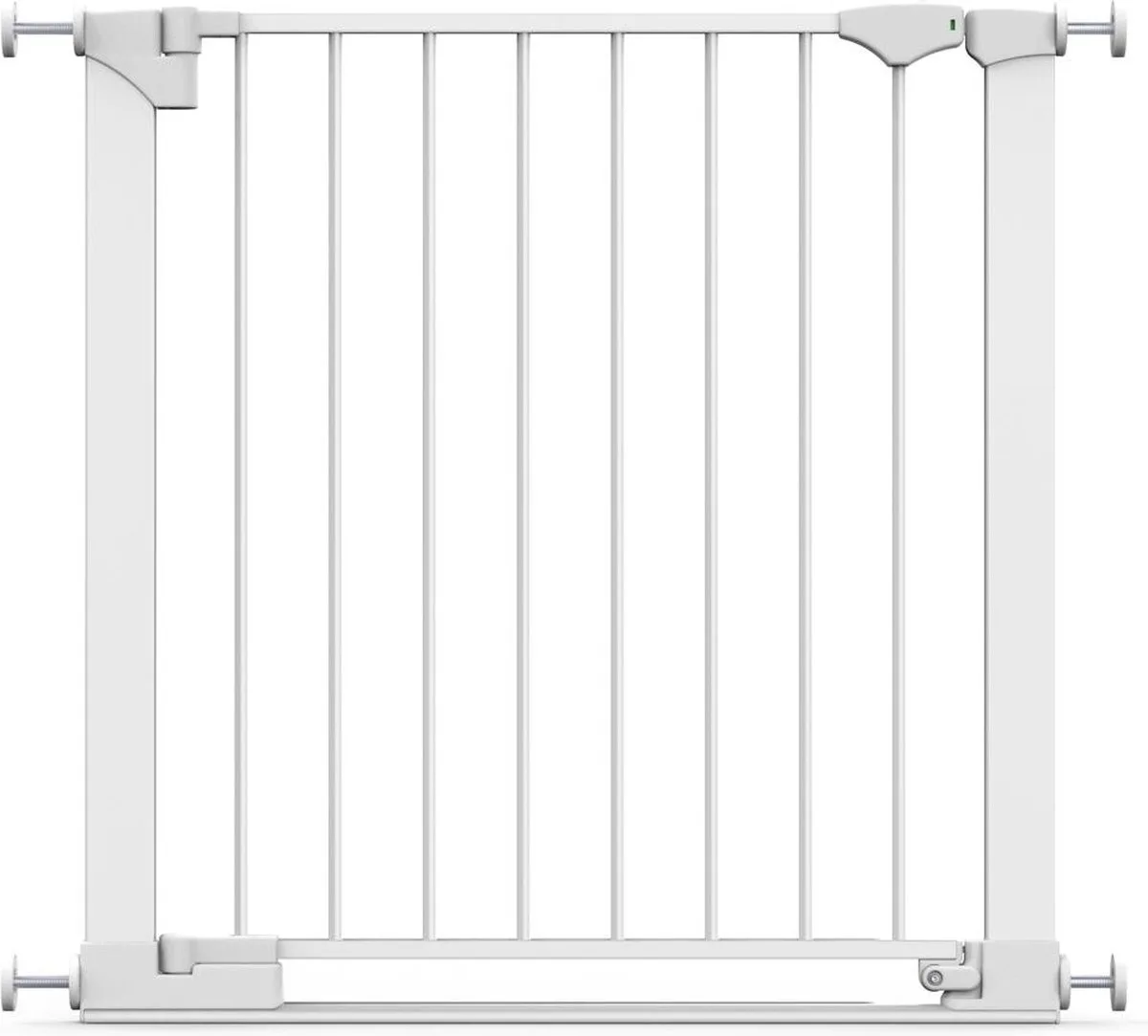 Klemhek Laagdrempelig Baby, Wit, 75cm - 82cm, Babyhekje van Safetots in Wit – productfoto