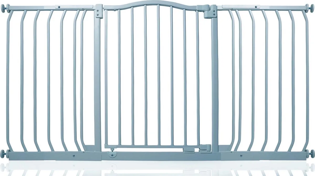 Klemhekje met Gebogen Bovenkant, 143cm - 152cm, Mat Grijs van Safetots in Grijs – productfoto