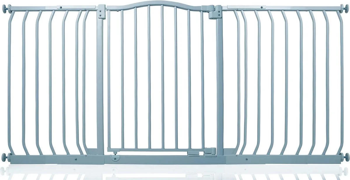 Klemhekje met Gebogen Bovenkant, 152cm - 161cm, Mat Grijs van Safetots in Grijs – productfoto