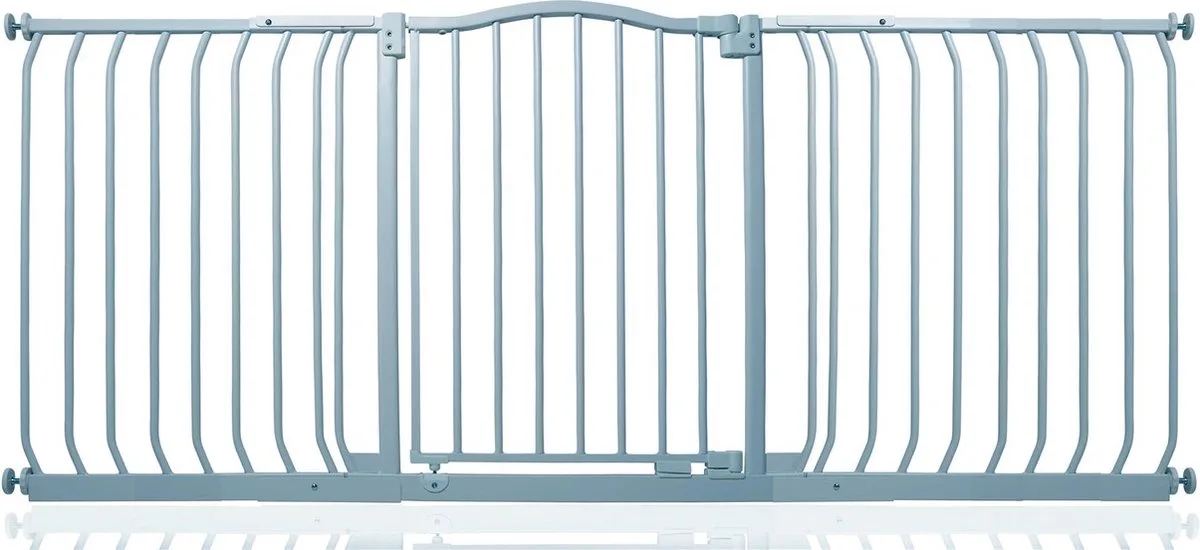 Klemhekje met Gebogen Bovenkant, 170cm - 179cm, Mat Grijs van Safetots in Grijs – productfoto
