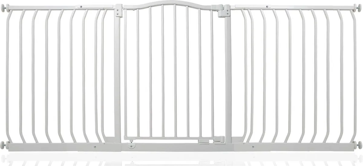 Klemhekje met Gebogen Bovenkant, 170cm - 179cm, Mat Wit de Safetots en Blanc – photo produit