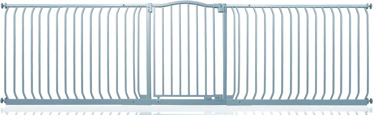 Klemhekje met Gebogen Bovenkant, 271cm - 280cm, Mat Grijs van Safetots in Grijs – productfoto