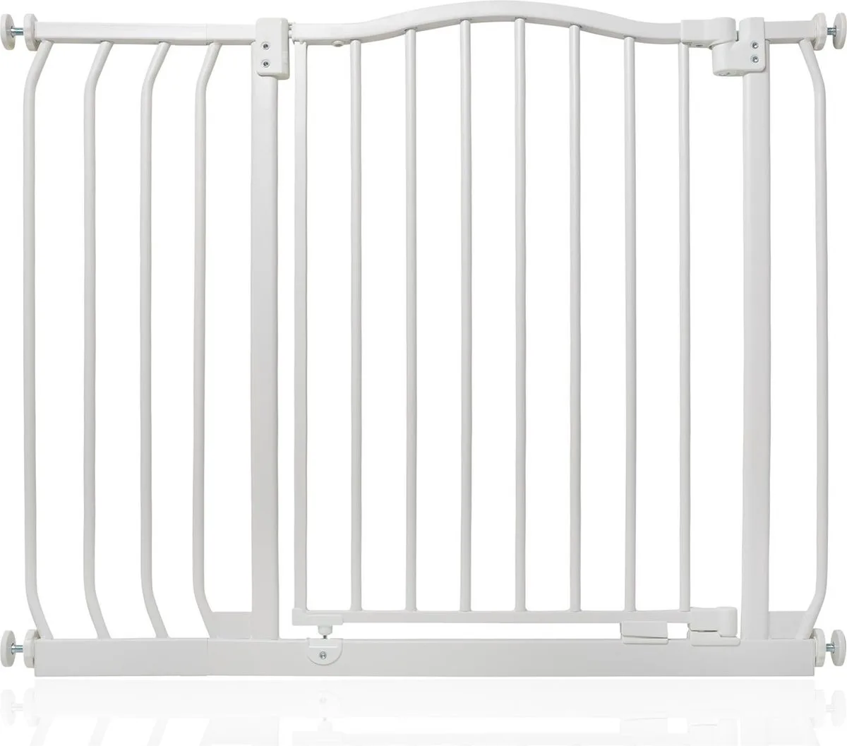 Klemhekje met Gebogen Bovenkant, 89cm - 98cm, Mat Wit de Safetots en Blanc – photo produit