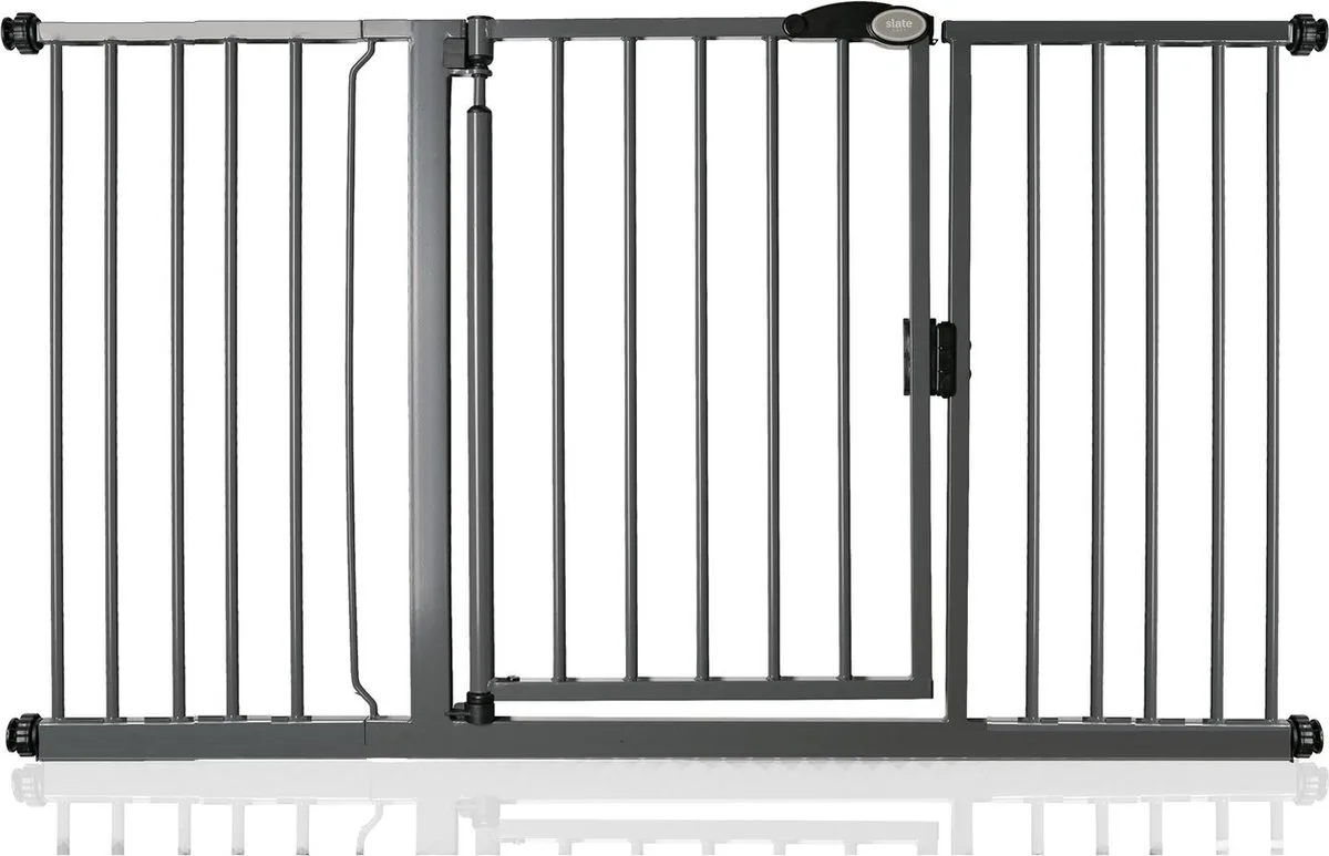 Self Closing Klemhek, Traphekje, 147cm - 154cm, Grijs by Safetots in Grey – product photo