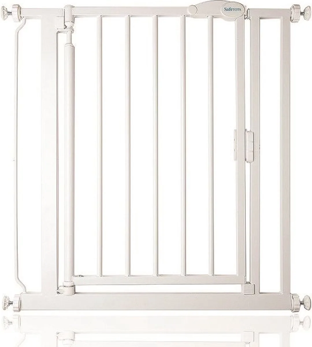 Self Closing Klemhek, Traphekje, 61cm - 66,5cm, Wit van Safetots in Wit – productfoto