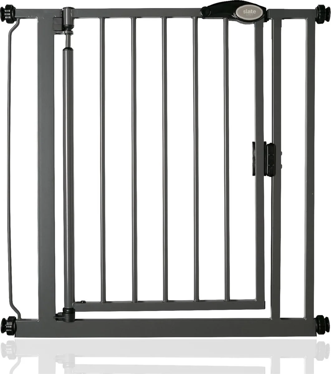 Self Closing Klemhek, Traphekje, 75cm - 82cm, Grijs by Safetots in Grey – product photo
