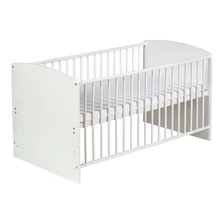 Babybett mit Ausstattung Classic White 70x140 cm von Schardt in Schwarz, 143 × 77 × 79,5 mm – Produktfoto 1 von 2