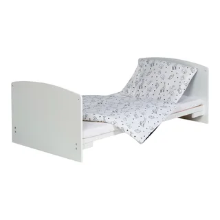 Babybett mit Ausstattung Classic White 70x140 cm von Schardt in Schwarz, 143 × 77 × 79,5 mm – Produktfoto 2 von 2