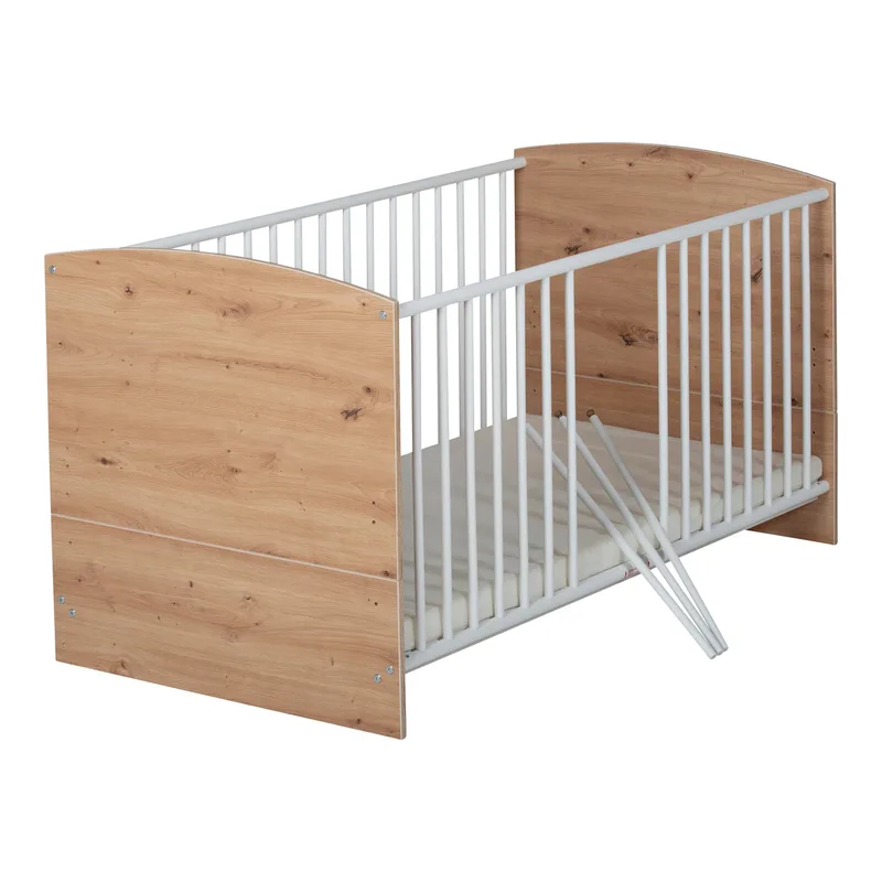 Babybett Pepe 70x140 cm von Schardt in Natur, 143 × 77 × 79,5 mm – Produktfoto 1 von 3