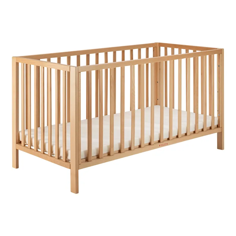Babybett Terry 70x140 cm von Schardt in Natur, 145 × 76 × 80 mm – Produktfoto 1 von 2