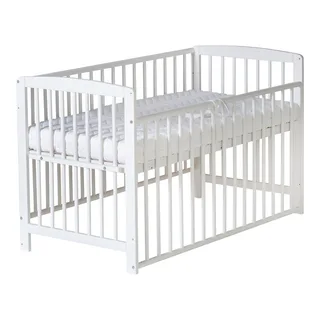 Beistellbett Micky 60x120 cm von Schardt in Weiß, 124 × 65 × 77 mm – Produktfoto 3 von 3