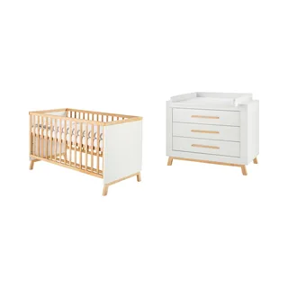 Schardt 2-tlg. Babyzimmer Miami fra Schardt i Hvid – produktbillede 1 af 3