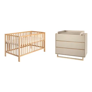 Schardt 2-tlg. Babyzimmer Terry van Schardt in Naturel – productfoto 1 van 2