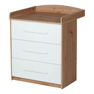 Schardt 3-tlg. Babyzimmer Pepe mit 3-türigem Kleiderschrank van Schardt in Naturel – productfoto 2 van 2