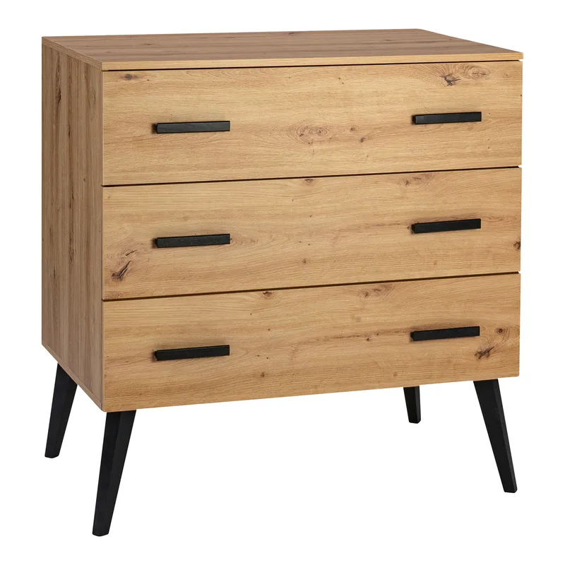 Wickelkommode Morris Oak by Schardt in Natural, 90 × 102 mm – product photo